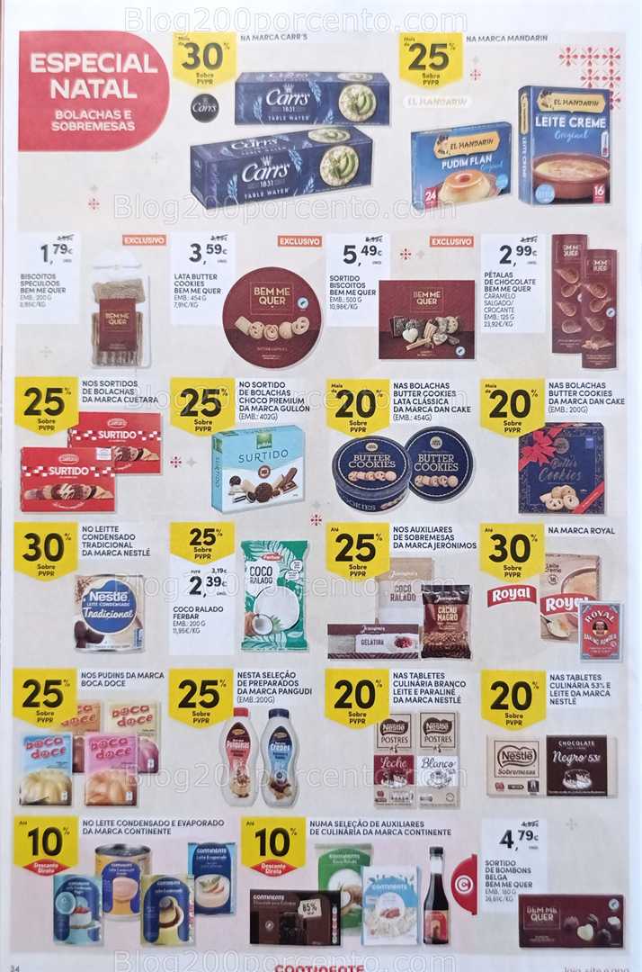 Antevisão Folheto CONTINENTE Promoções de 9 a 15 dezembro