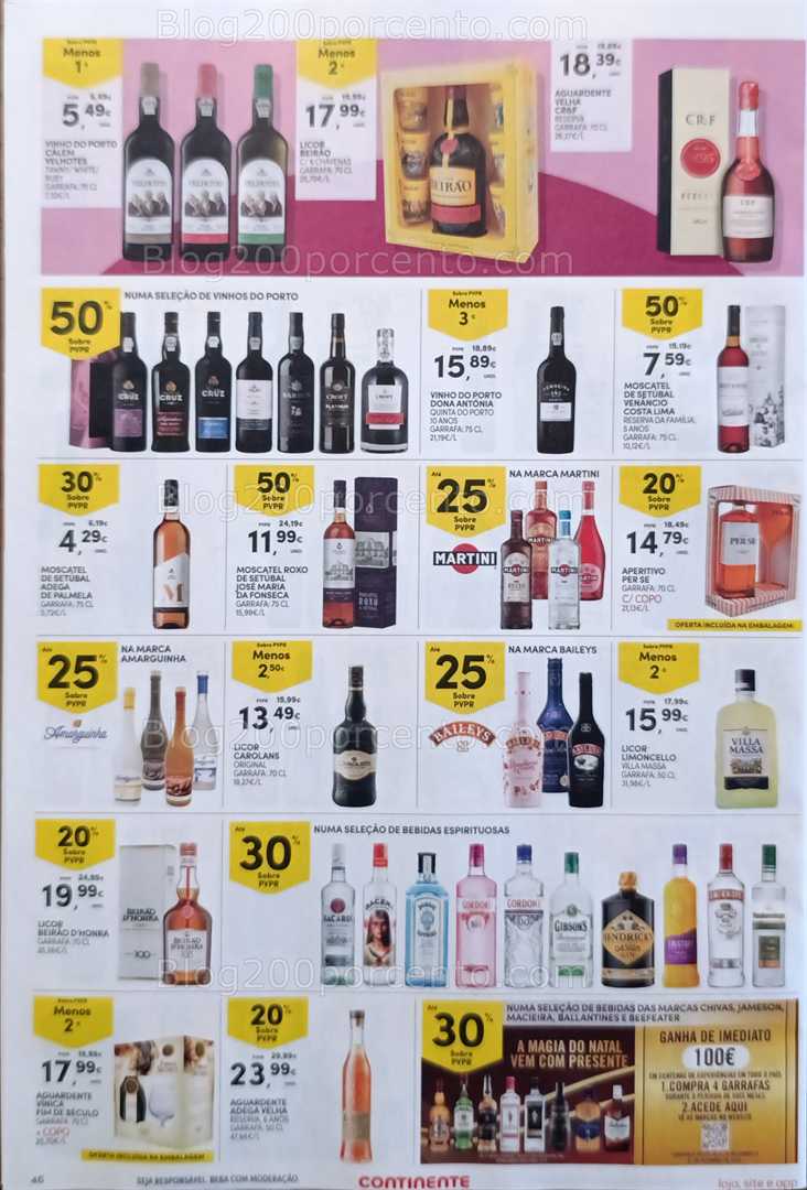 Antevisão Folheto CONTINENTE Promoções de 9 a 15 dezembro