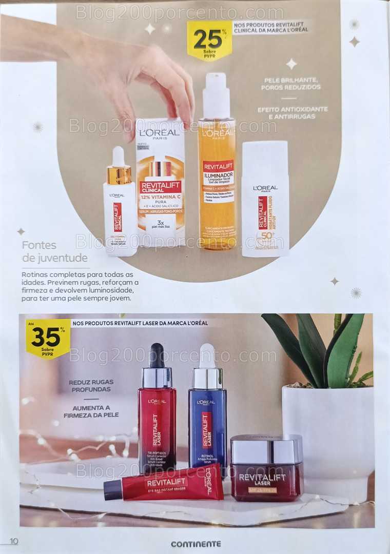 Antevisão Folheto CONTINENTE Beleza Promoções de 9 a 31 dezembro