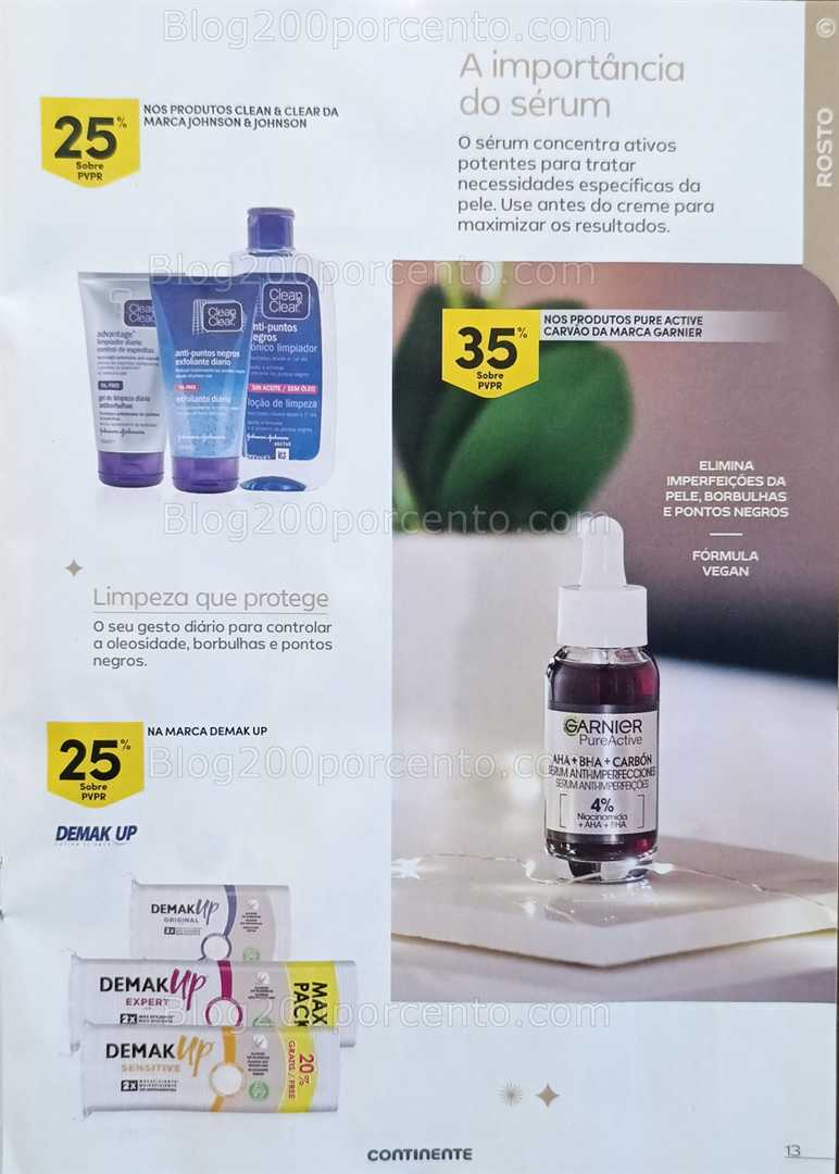 Antevisão Folheto CONTINENTE Beleza Promoções de 9 a 31 dezembro