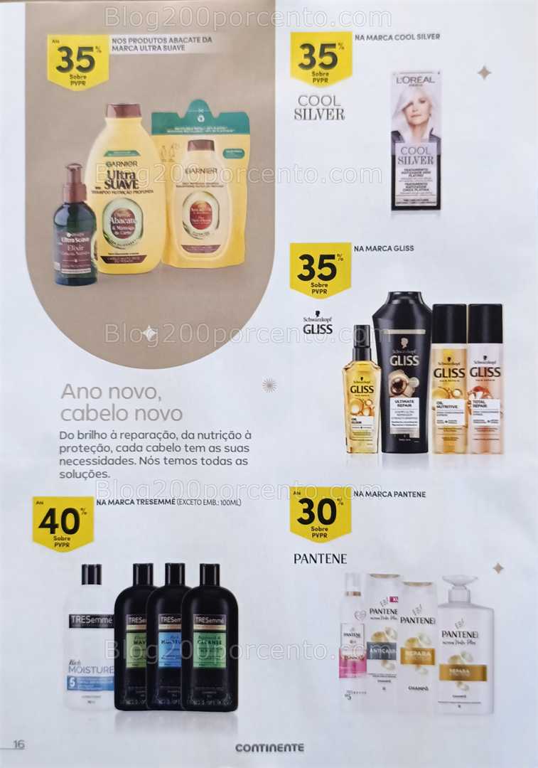Antevisão Folheto CONTINENTE Beleza Promoções de 9 a 31 dezembro