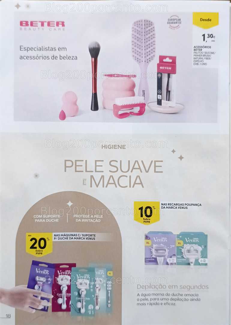 Antevisão Folheto CONTINENTE Beleza Promoções de 9 a 31 dezembro