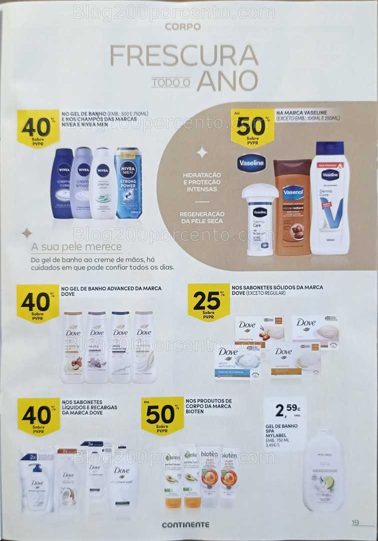 Antevisão Folheto CONTINENTE Beleza Promoções de 9 a 31 dezembro