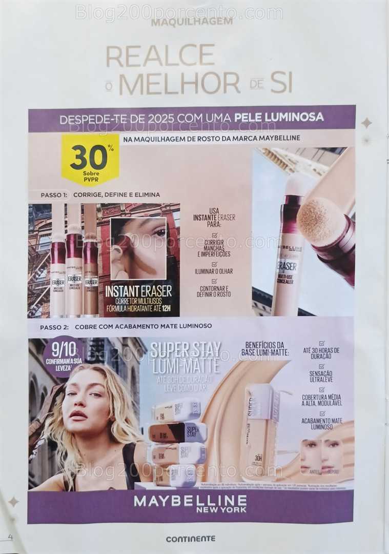Antevisão Folheto CONTINENTE Beleza Promoções de 9 a 31 dezembro