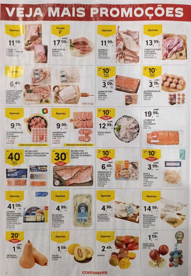 Antevisão Folheto CONTINENTE Promoções Fim de Semana - 5 a 8 dezembro