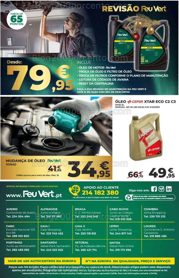 Antevisão Folheto FEU VERT Natal e Fim de Ano Promoções até 7 janeiro