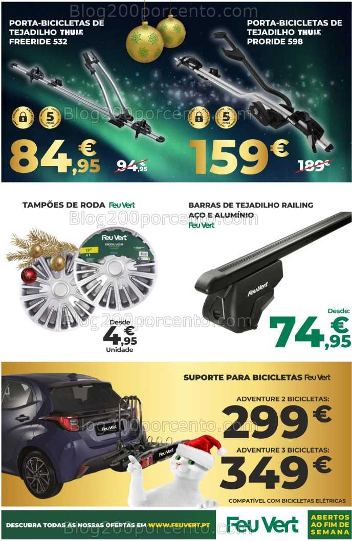 Antevisão Folheto FEU VERT Natal e Fim de Ano Promoções até 7 janeiro