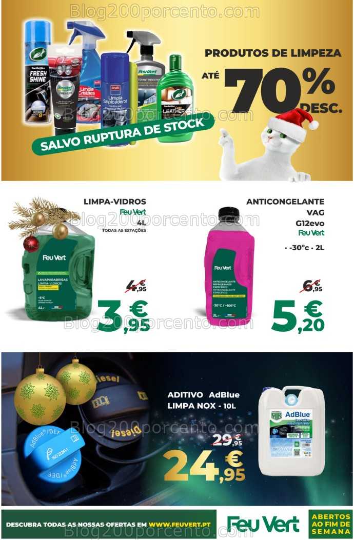 Antevisão Folheto FEU VERT Natal e Fim de Ano Promoções até 7 janeiro
