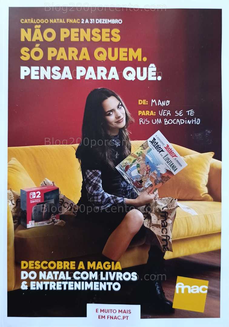 Antevisão Folheto FNAC Natal Livros e Entretenimento Promoções até 31 dezembro