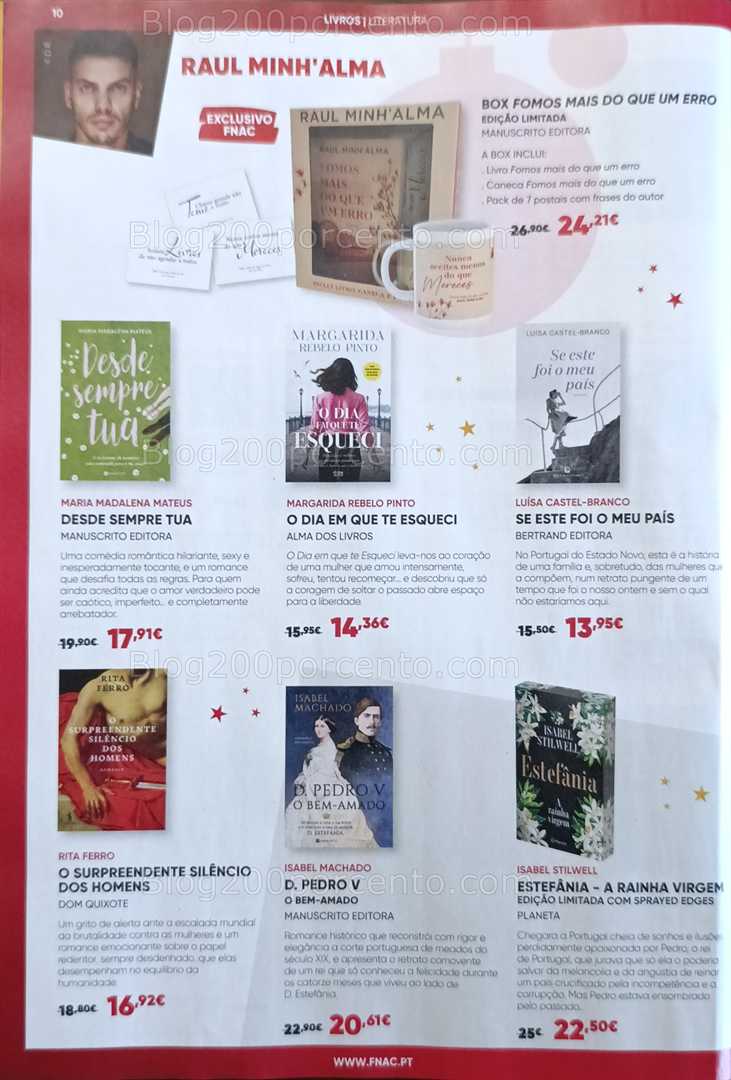 Antevisão Folheto FNAC Natal Livros e Entretenimento Promoções até 31 dezembro