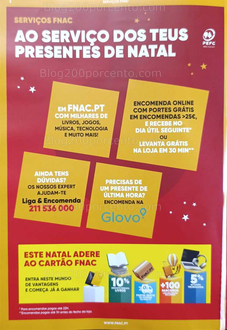 Antevisão Folheto FNAC Natal Livros e Entretenimento Promoções até 31 dezembro