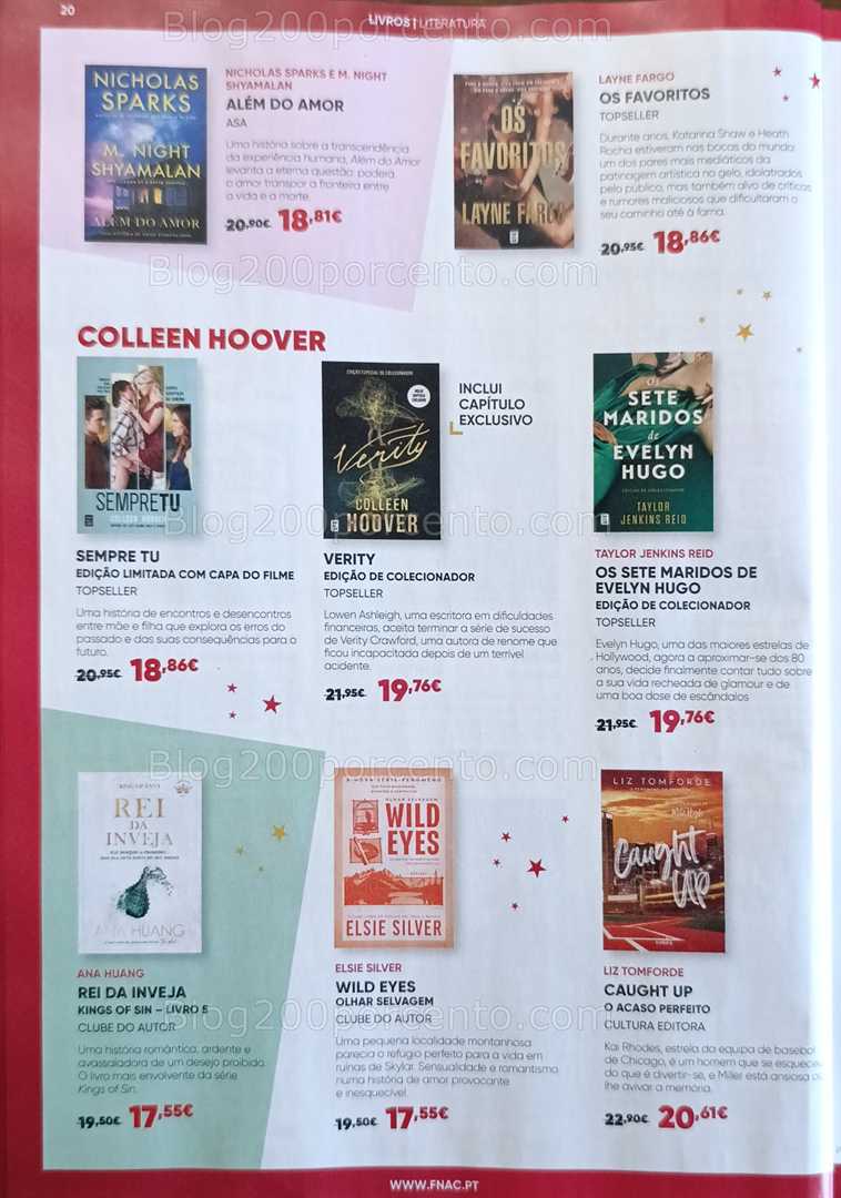 Antevisão Folheto FNAC Natal Livros e Entretenimento Promoções até 31 dezembro