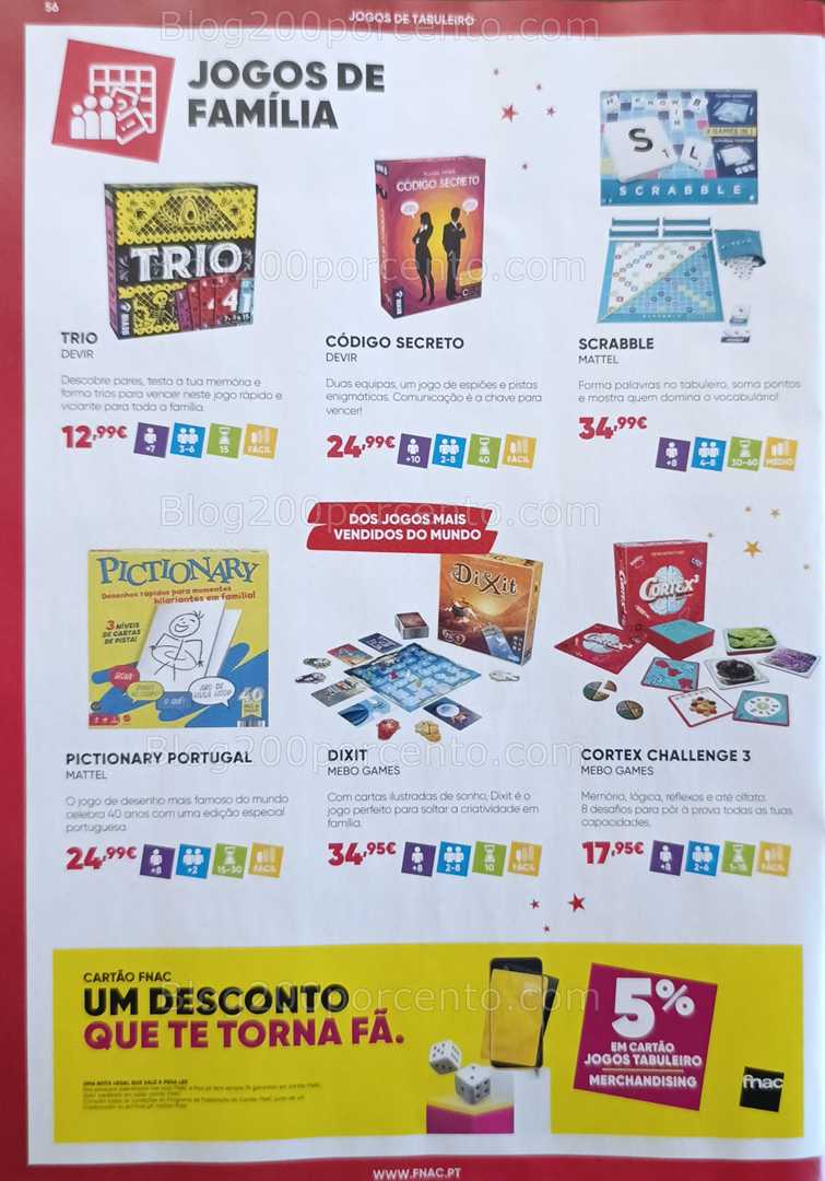 Antevisão Folheto FNAC Natal Livros e Entretenimento Promoções até 31 dezembro