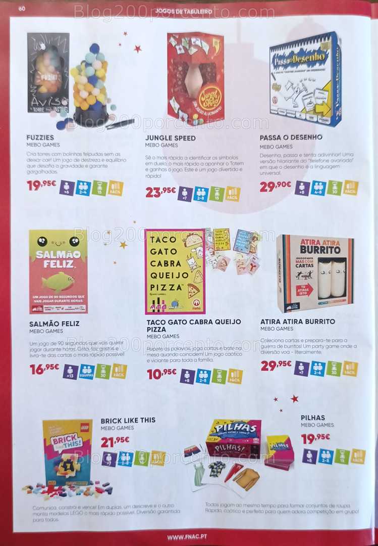 Antevisão Folheto FNAC Natal Livros e Entretenimento Promoções até 31 dezembro