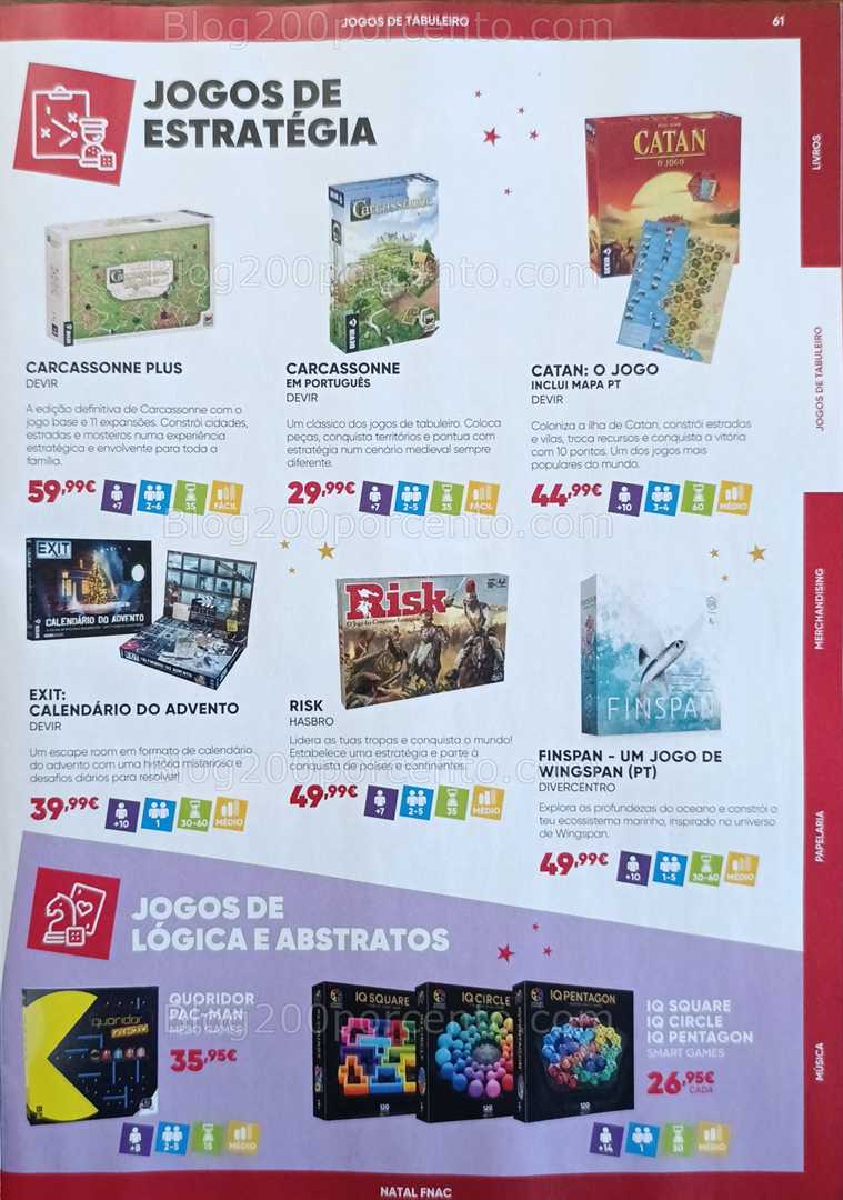 Antevisão Folheto FNAC Natal Livros e Entretenimento Promoções até 31 dezembro