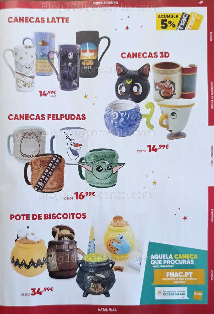 Antevisão Folheto FNAC Natal Livros e Entretenimento Promoções até 31 dezembro