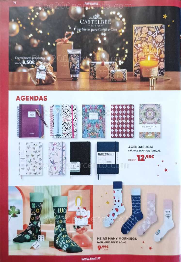 Antevisão Folheto FNAC Natal Livros e Entretenimento Promoções até 31 dezembro