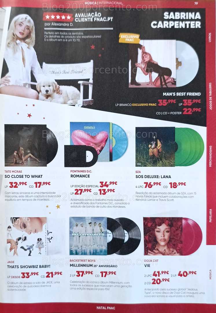 Antevisão Folheto FNAC Natal Livros e Entretenimento Promoções até 31 dezembro