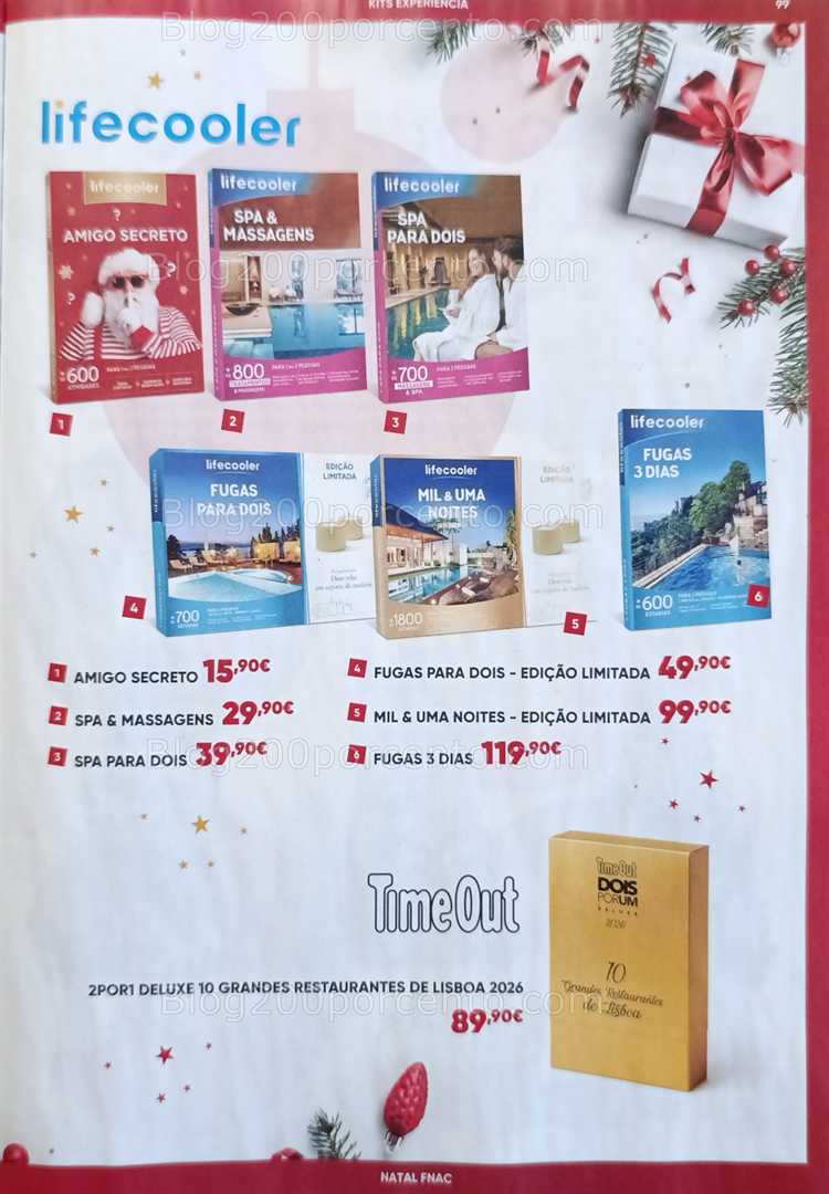 Antevisão Folheto FNAC Natal Livros e Entretenimento Promoções até 31 dezembro