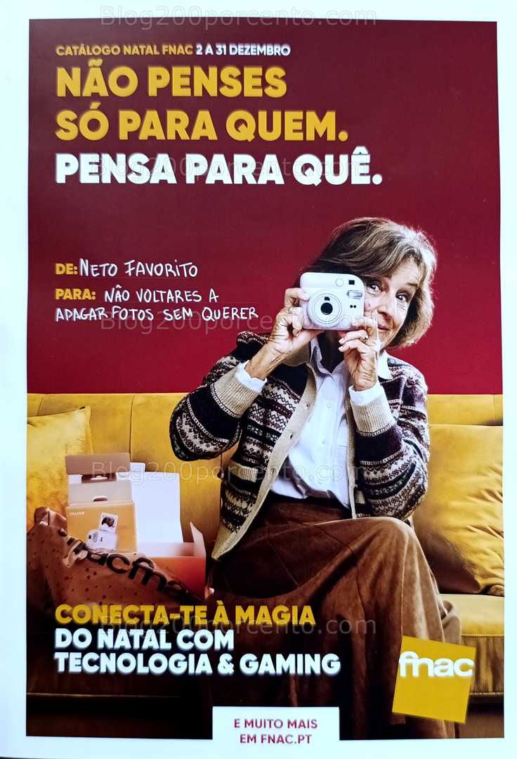 Antevisão Folheto FNAC Natal Tecnologia e Gaming Promoções até 31 dezembro