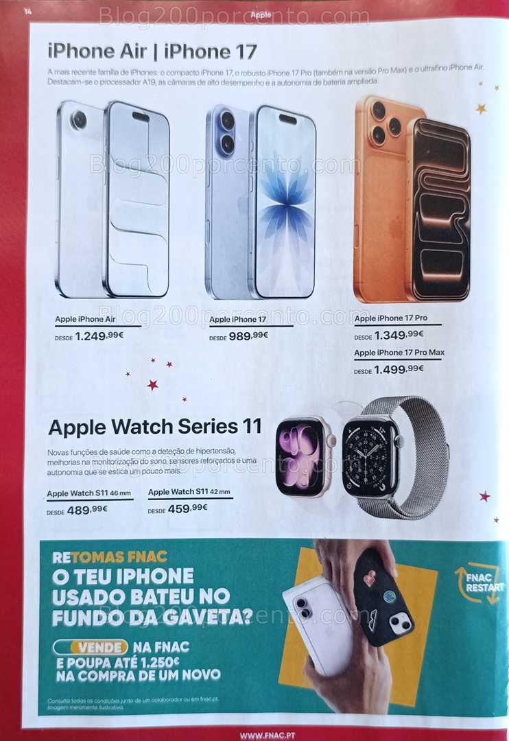 Antevisão Folheto FNAC Natal Tecnologia e Gaming Promoções até 31 dezembro