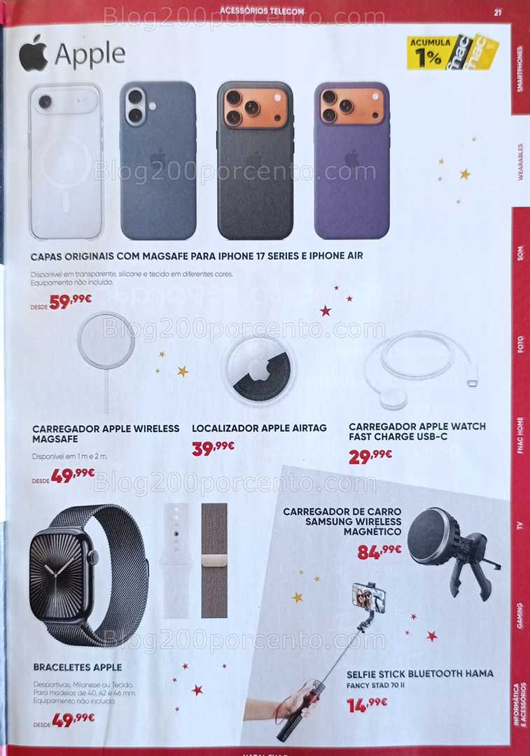 Antevisão Folheto FNAC Natal Tecnologia e Gaming Promoções até 31 dezembro