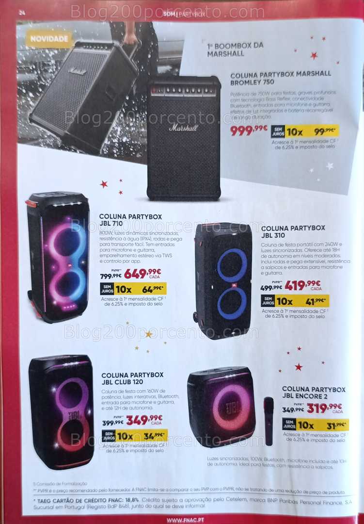 Antevisão Folheto FNAC Natal Tecnologia e Gaming Promoções até 31 dezembro