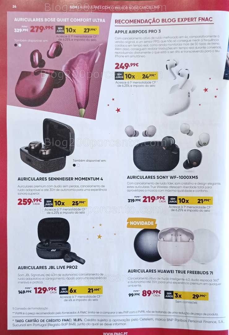Antevisão Folheto FNAC Natal Tecnologia e Gaming Promoções até 31 dezembro