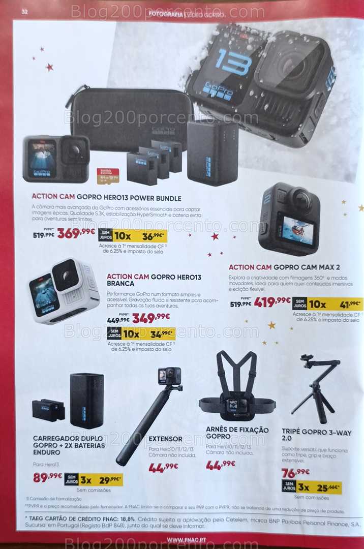 Antevisão Folheto FNAC Natal Tecnologia e Gaming Promoções até 31 dezembro