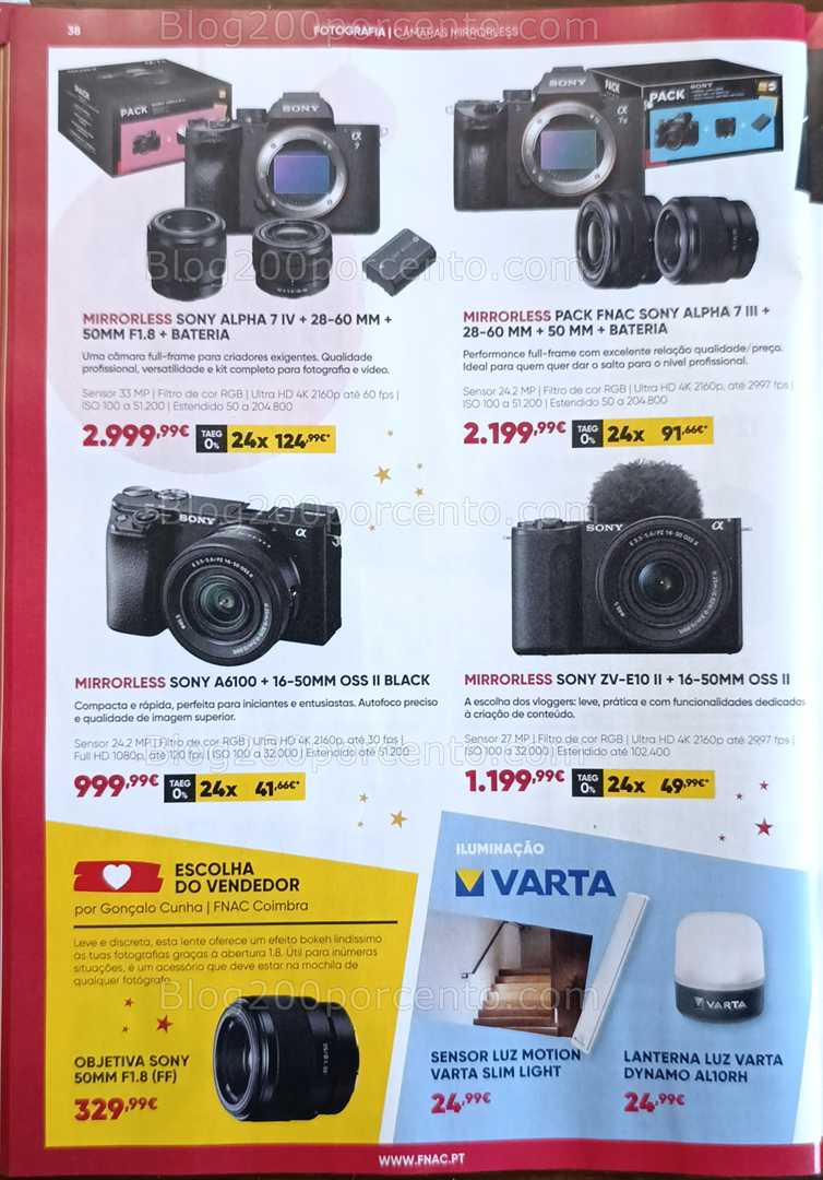 Antevisão Folheto FNAC Natal Tecnologia e Gaming Promoções até 31 dezembro