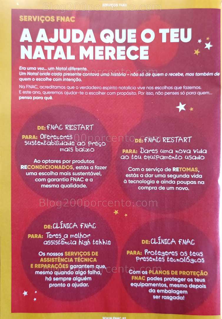 Antevisão Folheto FNAC Natal Tecnologia e Gaming Promoções até 31 dezembro