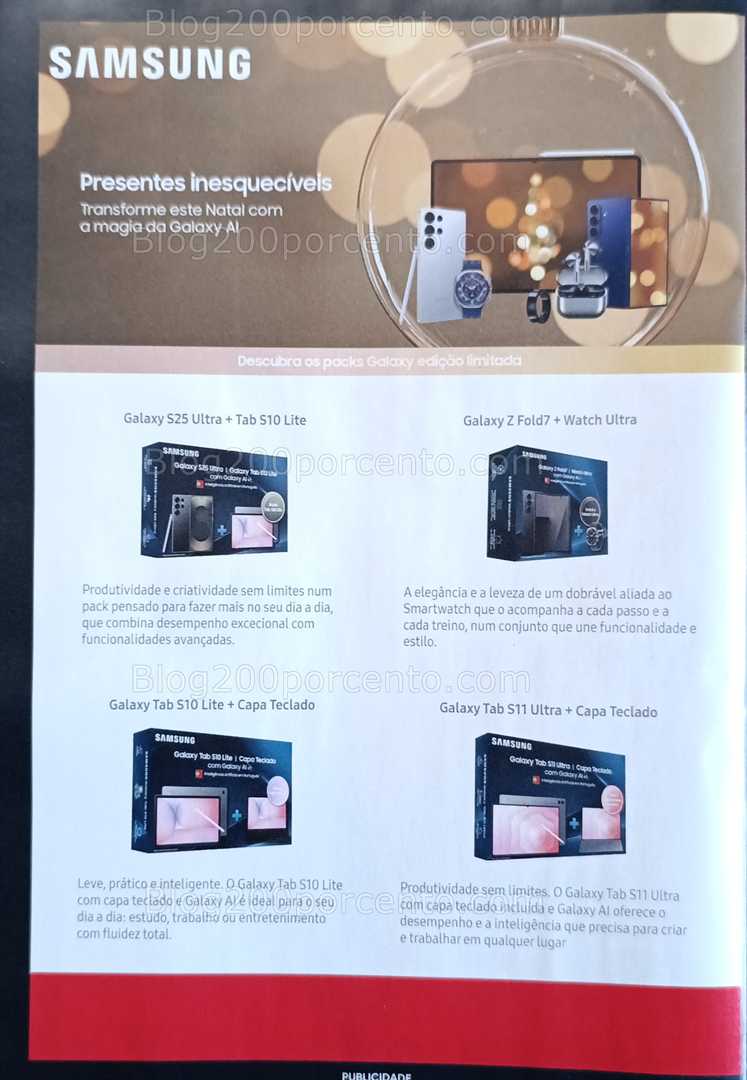 Antevisão Folheto FNAC Natal Tecnologia e Gaming Promoções até 31 dezembro