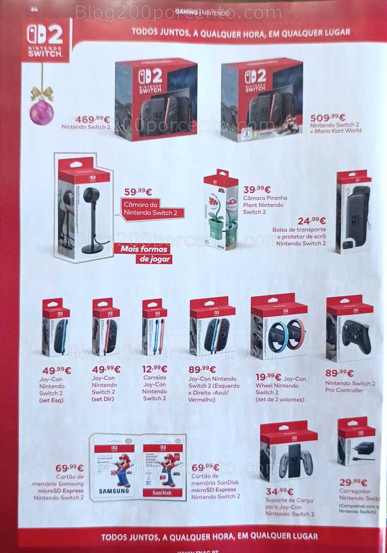 Antevisão Folheto FNAC Natal Tecnologia e Gaming Promoções até 31 dezembro