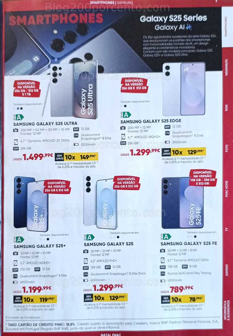 Antevisão Folheto FNAC Natal Tecnologia e Gaming Promoções até 31 dezembro