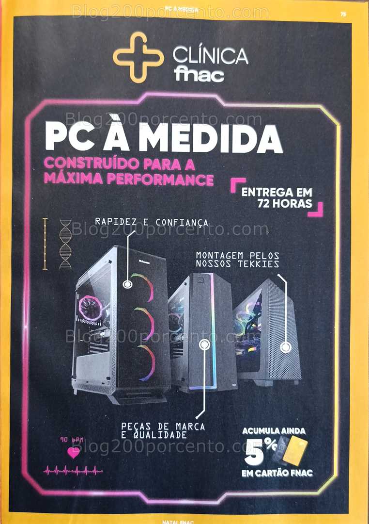 Antevisão Folheto FNAC Natal Tecnologia e Gaming Promoções até 31 dezembro