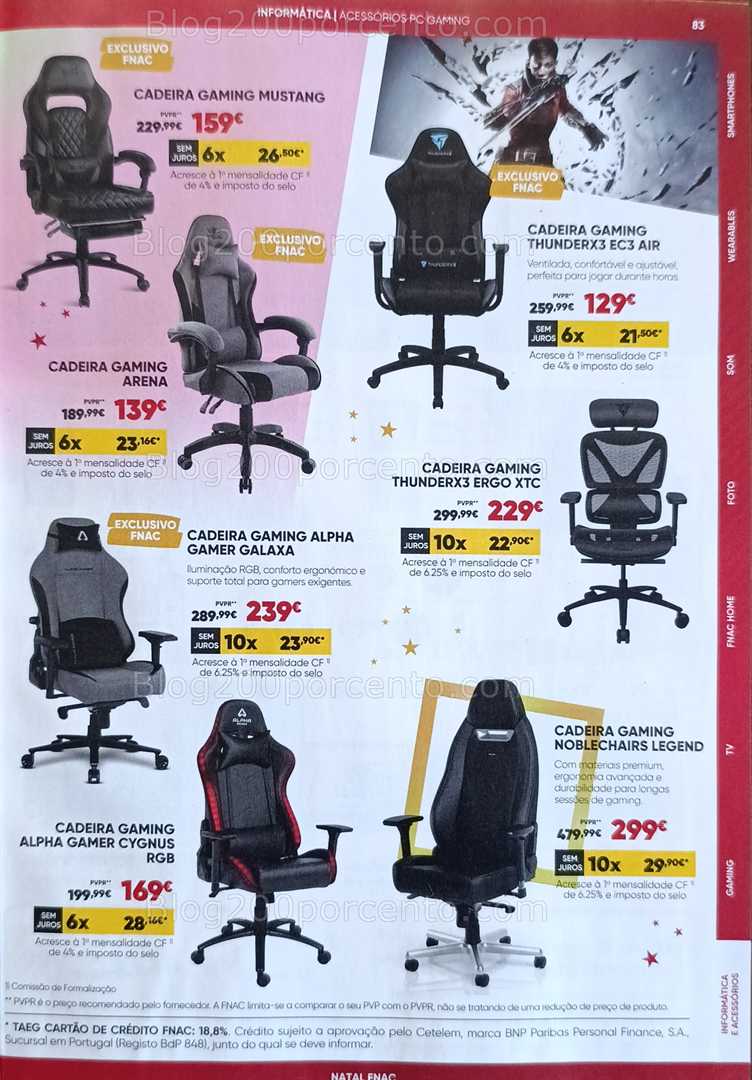 Antevisão Folheto FNAC Natal Tecnologia e Gaming Promoções até 31 dezembro
