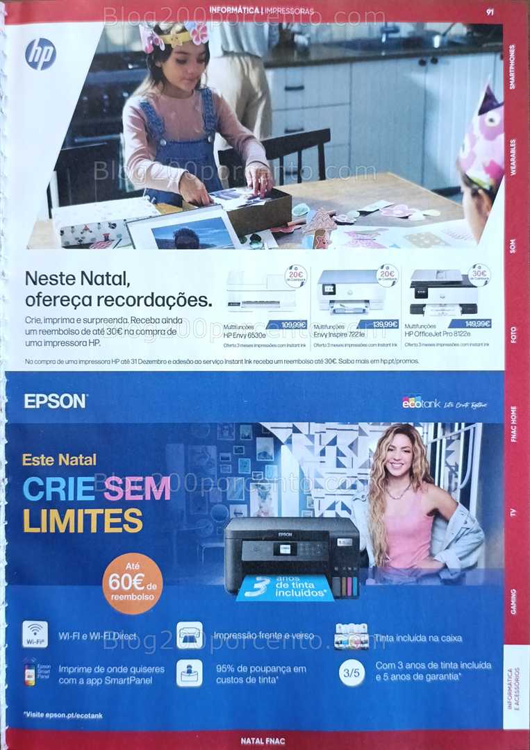 Antevisão Folheto FNAC Natal Tecnologia e Gaming Promoções até 31 dezembro