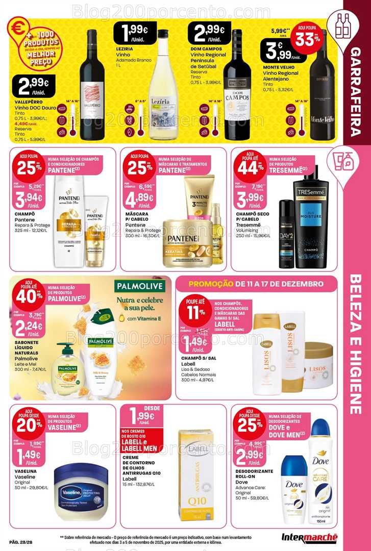 Antevisão Folheto INTERMARCHÉ Contact Promoções de 11 a 17 dezembro