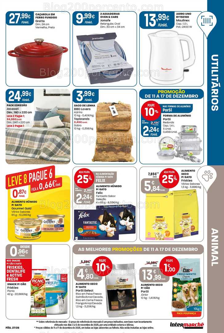 Antevisão Folheto INTERMARCHÉ Contact Promoções de 11 a 17 dezembro