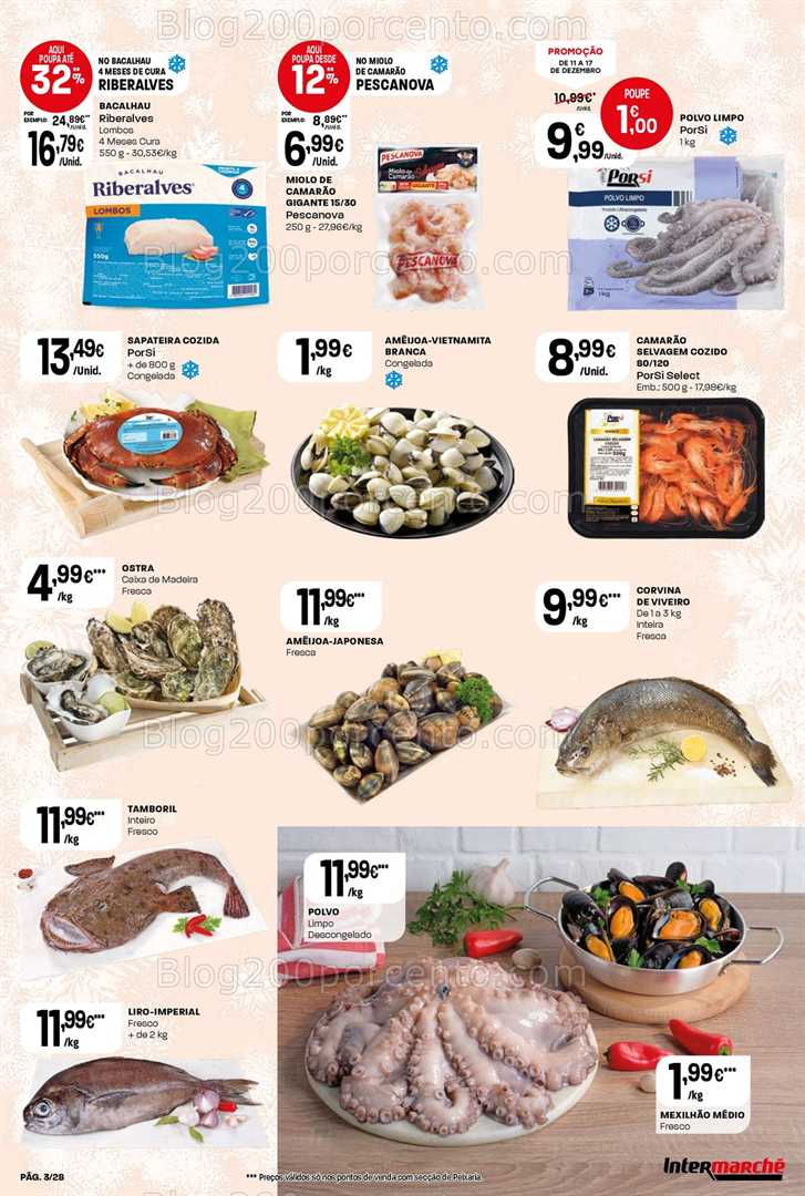 Antevisão Folheto INTERMARCHÉ Contact Promoções de 11 a 17 dezembro