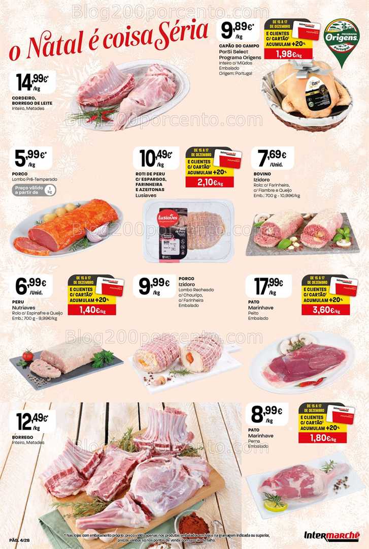Antevisão Folheto INTERMARCHÉ Contact Promoções de 11 a 17 dezembro