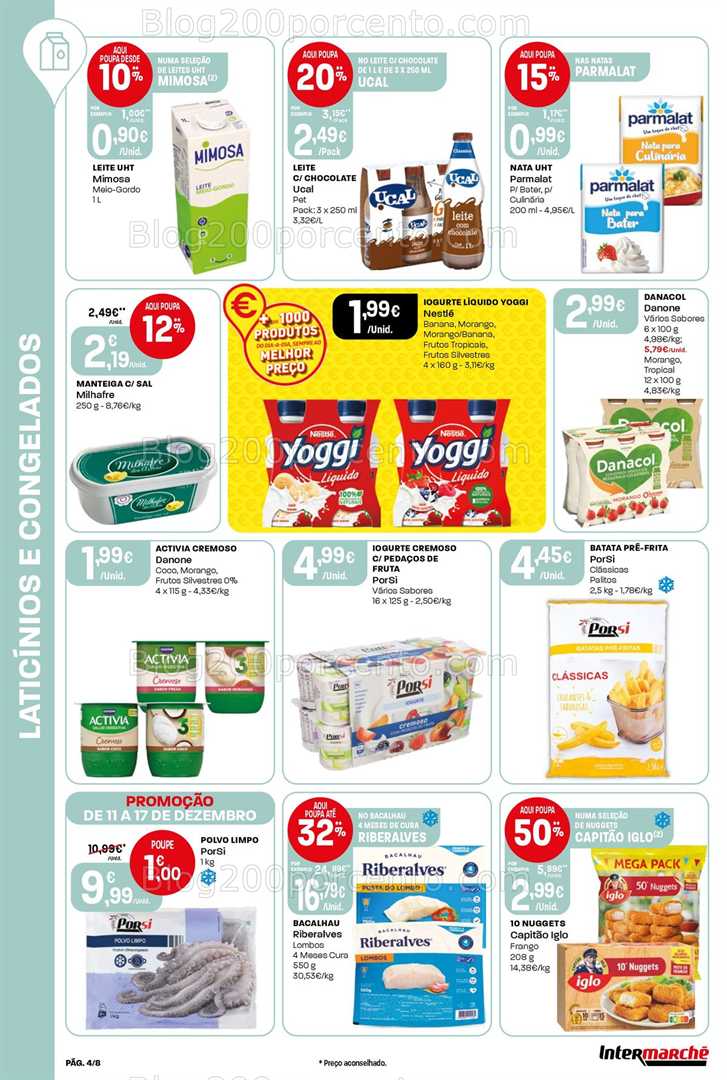 Antevisão Folheto INTERMARCHÉ Mini Promoções de 11 a 17 dezembro