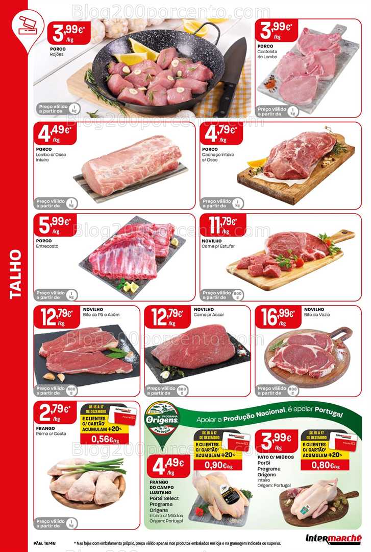 Antevisão Folheto INTERMARCHÉ Promoções de 11 a 17 dezembro