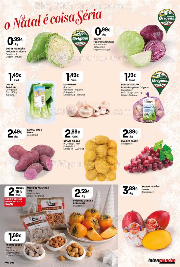 Antevisão Folheto INTERMARCHÉ Promoções de 11 a 17 dezembro