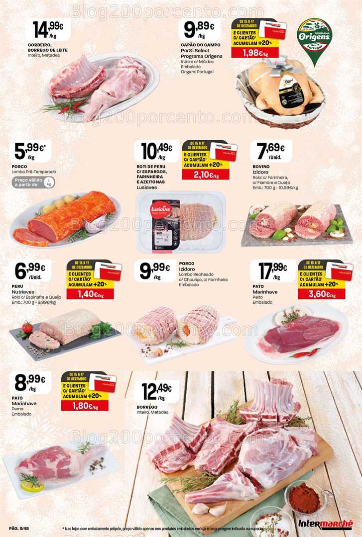 Antevisão Folheto INTERMARCHÉ Promoções de 11 a 17 dezembro