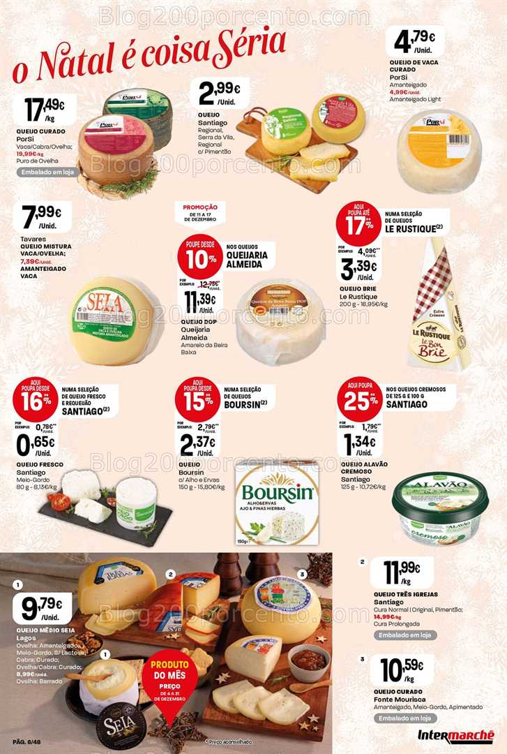 Antevisão Folheto INTERMARCHÉ Promoções de 11 a 17 dezembro