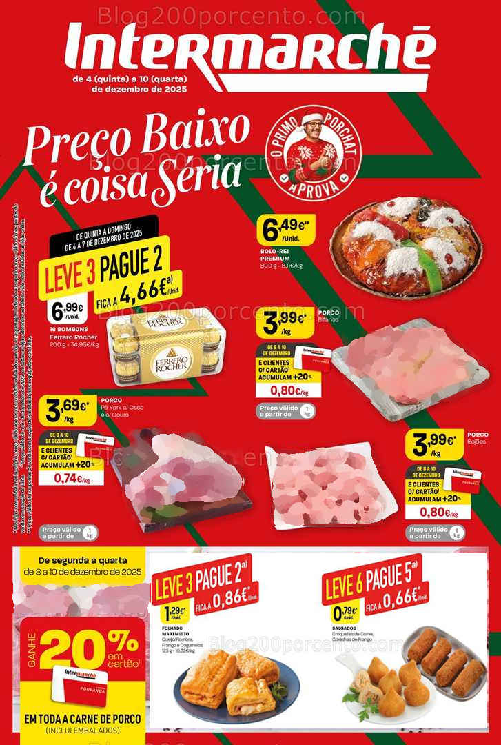 Antevisão Folheto INTERMARCHÉ Contact Promoções de 4 a 10 dezembro