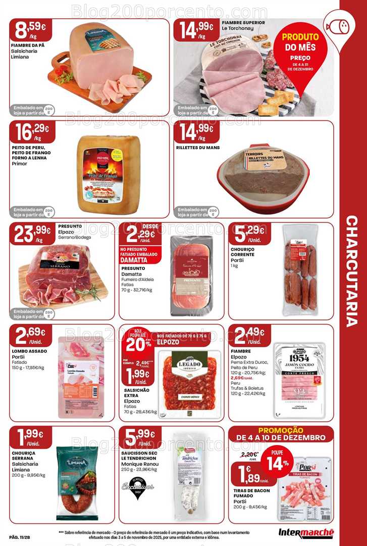 Antevisão Folheto INTERMARCHÉ Contact Promoções de 4 a 10 dezembro