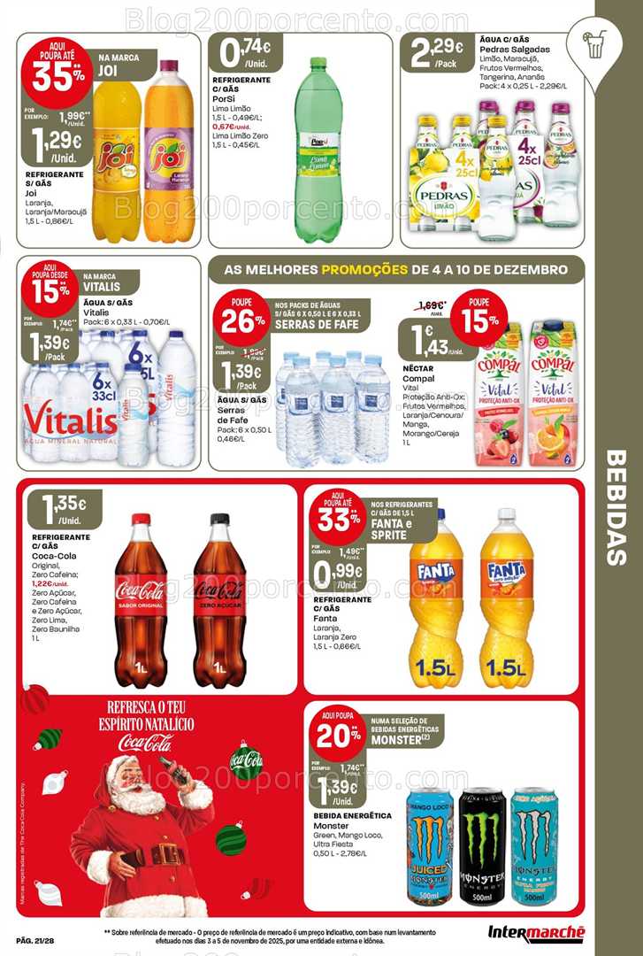 Antevisão Folheto INTERMARCHÉ Contact Promoções de 4 a 10 dezembro