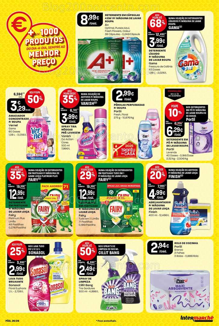 Antevisão Folheto INTERMARCHÉ Contact Promoções de 4 a 10 dezembro